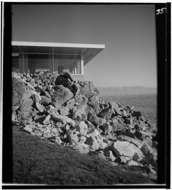 Vintage photos of the Hilltop House.