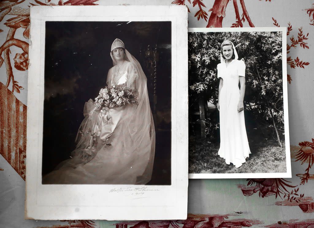 heirlooms and pictures of edith bouvier beale seen in the home of bouvier beale and his wife eva beale