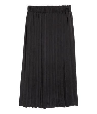 H&M pleated midi, $15