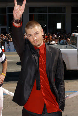 Chad Michael Murray at the Hollywood premiere of Warner Brothers' A Cinderella Story