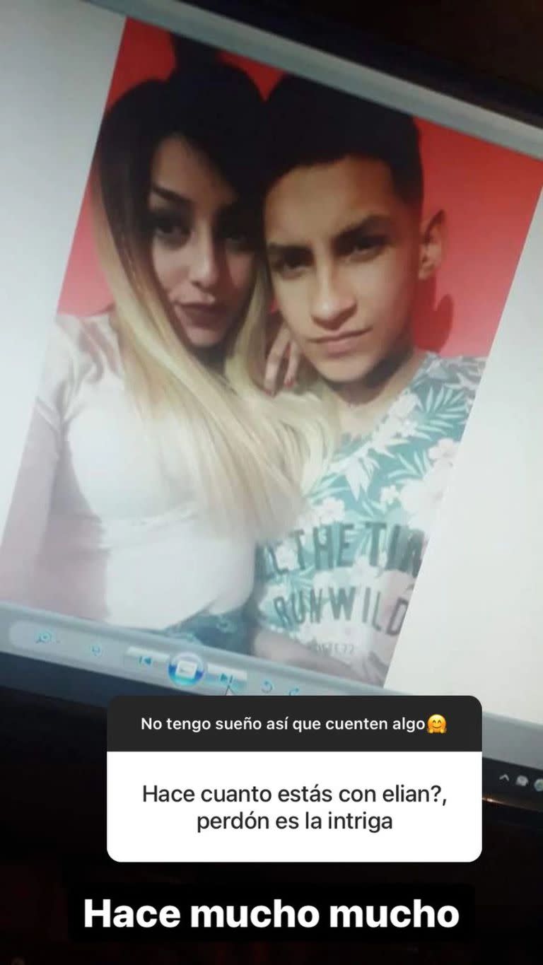 Tamara Báez compartió una foto de L-Gante sin tatuajes en el rostro y sorprendió a todos (Foto: Instagram @tamibaez429)