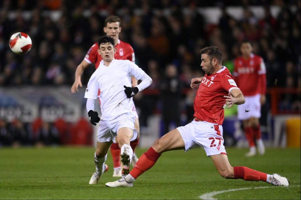 The Gunners were forced to hand a first senior start to 18-year-old Charlie Patino (Getty Images)