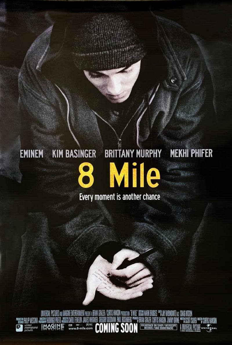 《8 Mile》為Eminemi贏得奧斯卡原創歌曲獎。