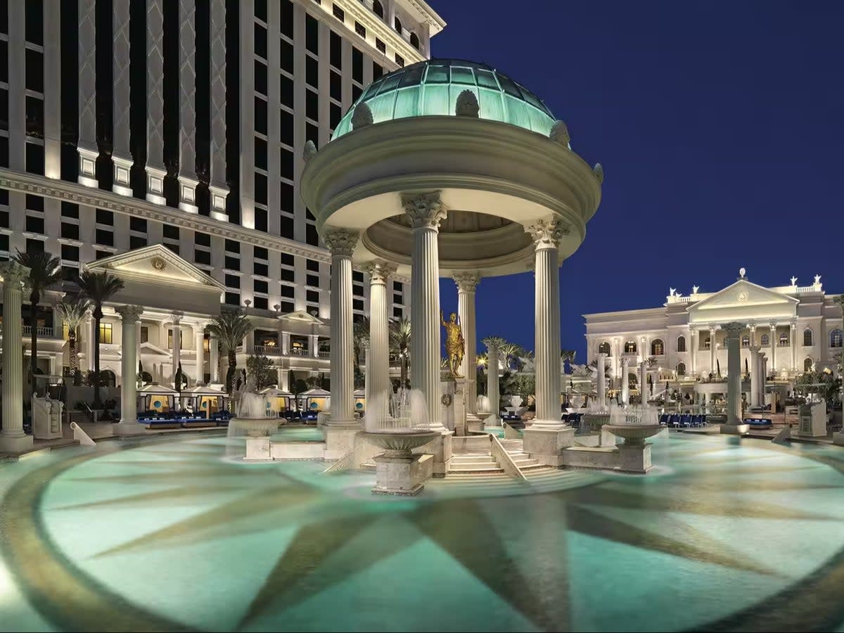 Extra charge: Ceasars Palace imposes a $46 resort fee per room per night (Ceasars Palace)