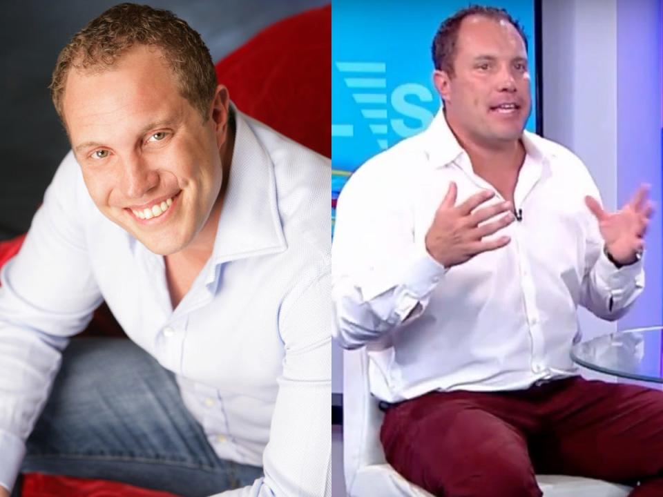 Adam Jasinski in 2008 on "Big Brother" vs 2017