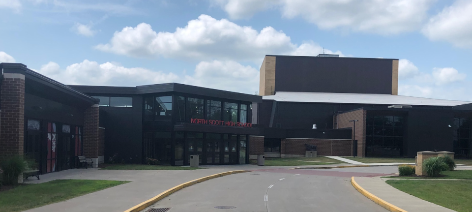 North Scott High School in Eldridge.