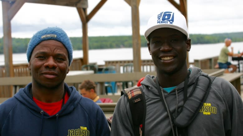 Ugandan kayak team prepares for competition after stressful journey to Canada