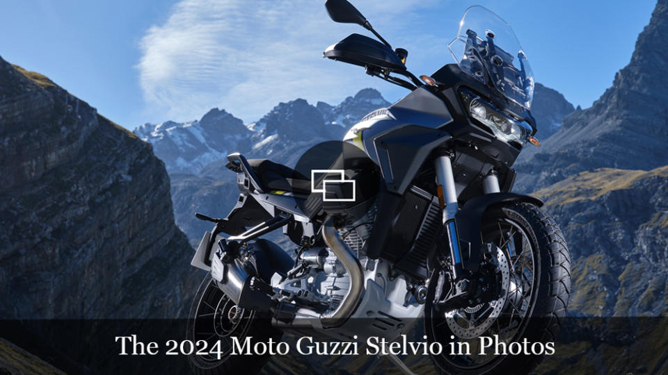 The 2024 Moto Guzzi Stelvio.