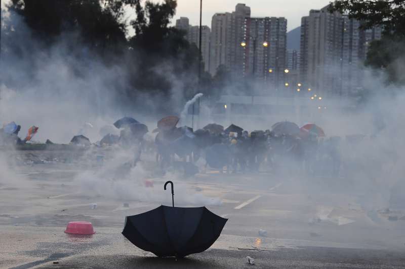 香港「反送中」示威行動持續延燒（美聯社）