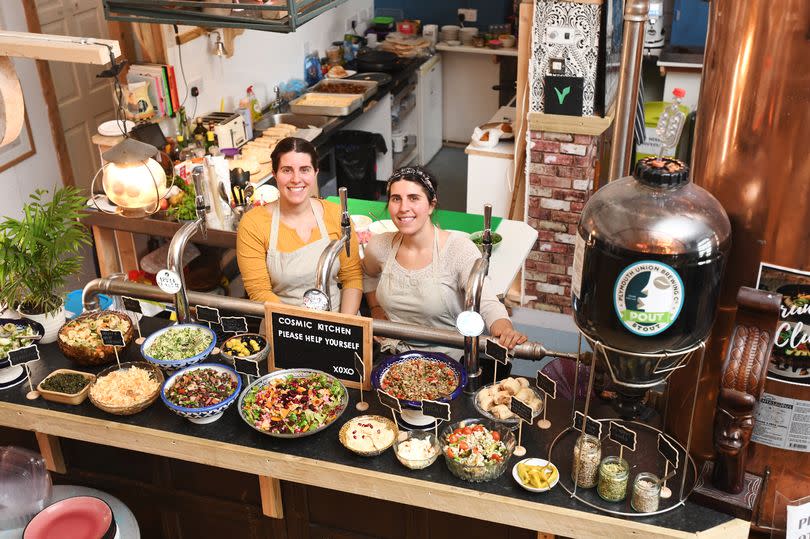 Cosmic Kitchen, run by twin sisters Gabriela and Lucia Evangelou