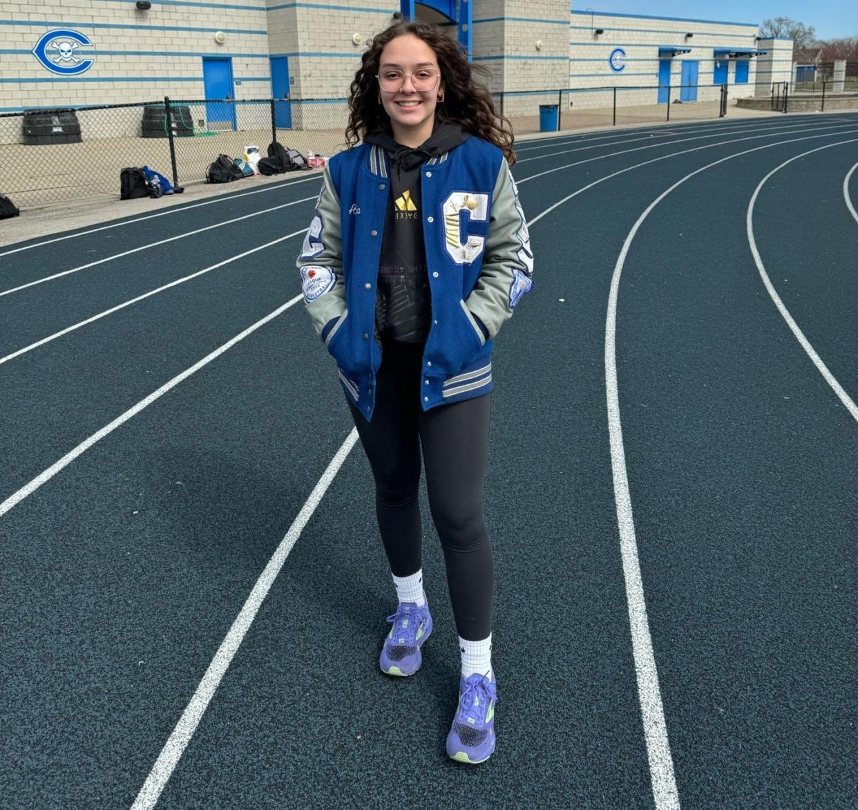 Gibraltar Carlson senior Arianna Pate is a three-sport athlete, Carlson’s valedictorian and a Michigan High School Athletic Association Scholar-Athlete.