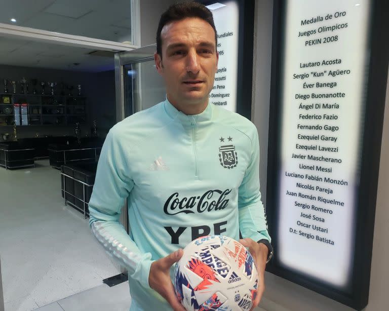 La selección nacional, el gran desafío que asumió Scaloni 
