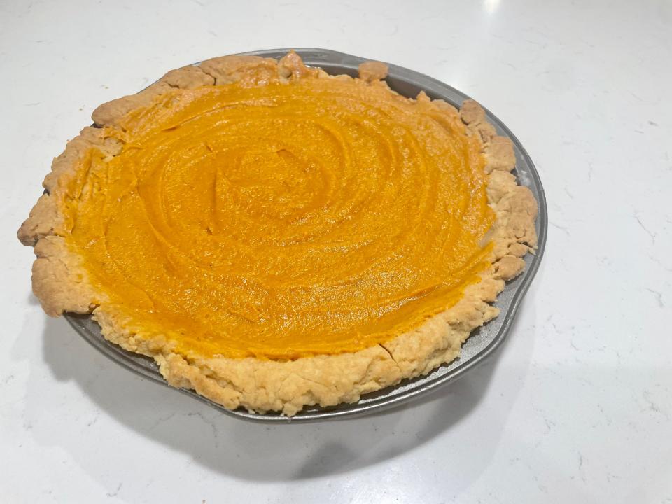 Hilly's Pumpkin Caramel Pie Taste Test