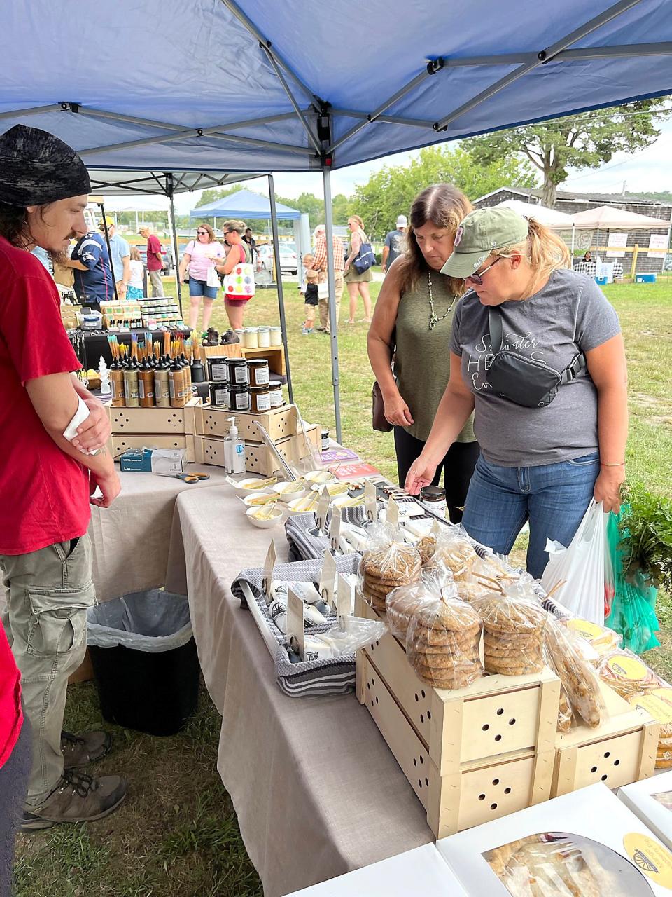 The Tiverton Farmers Market is offering a wide range of fresh produce and locally-sourced products at its outdoor markets this summer.