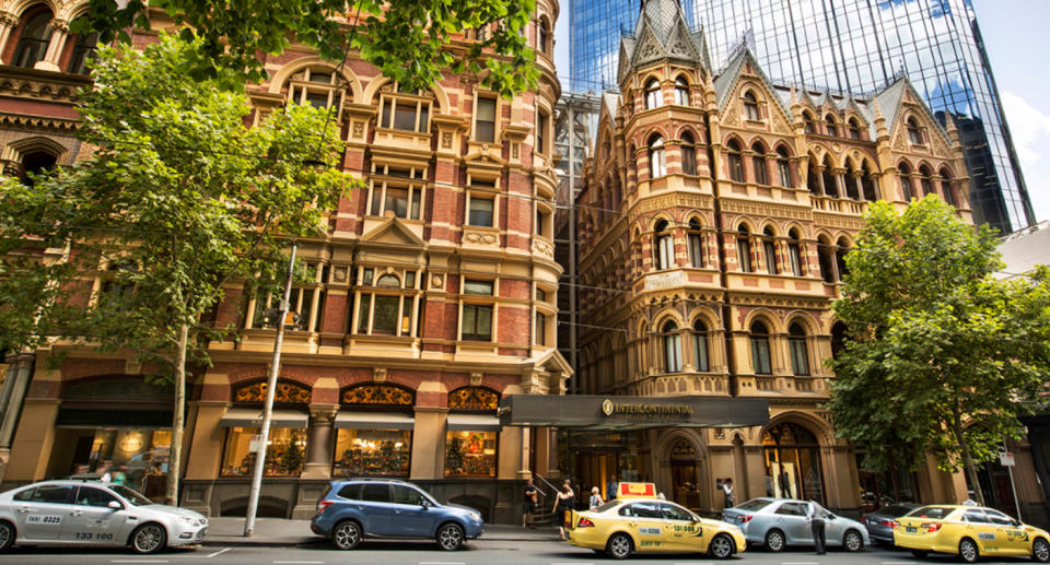 Intercontinental on Collins Street in Melbourne