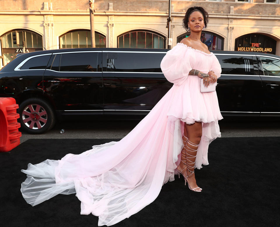 Rihanna attends the premiere "Valerian And The City Of A Thousand Planets" in Hollywood, on July 17, 2017.<span class="copyright">Todd Williamson—Getty Images</span>