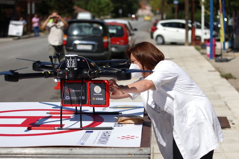 Greece tests drone drug delivery for remote regions