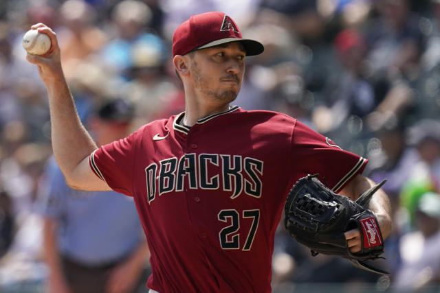 Jake McCarthy, Stone Garrett provide offense, Diamondbacks sweep