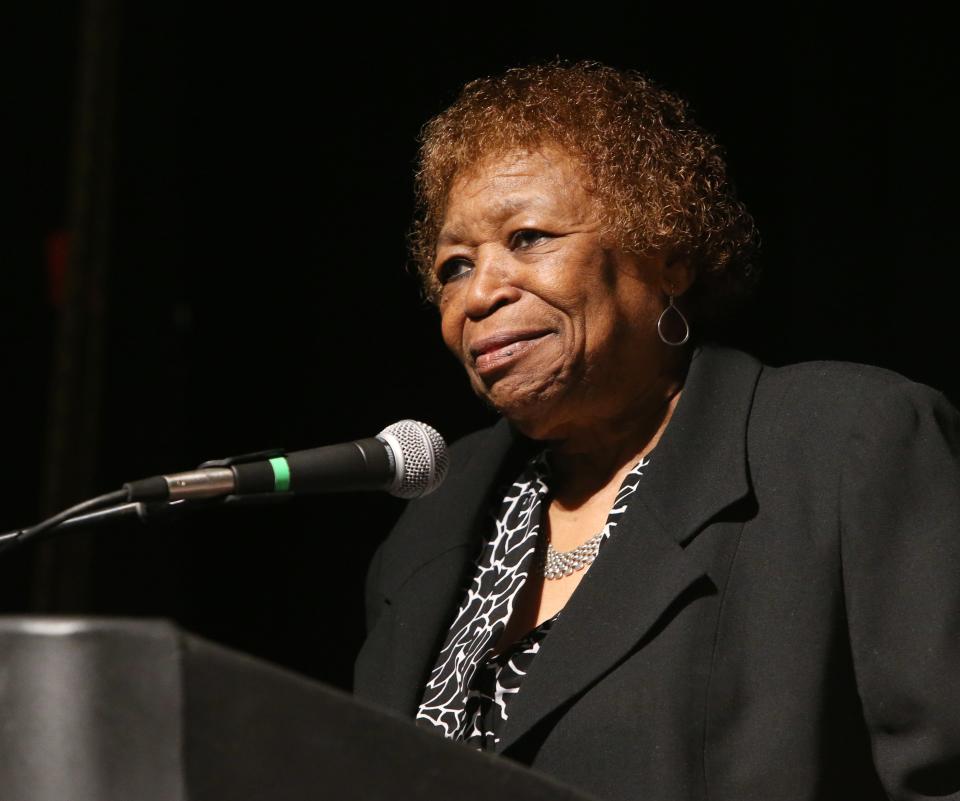 Barbara Jeter Jackson speaks during the Martin Luther King Jr. Breakfast in the City of Poughkeepsie on Jan. 24, 2020.