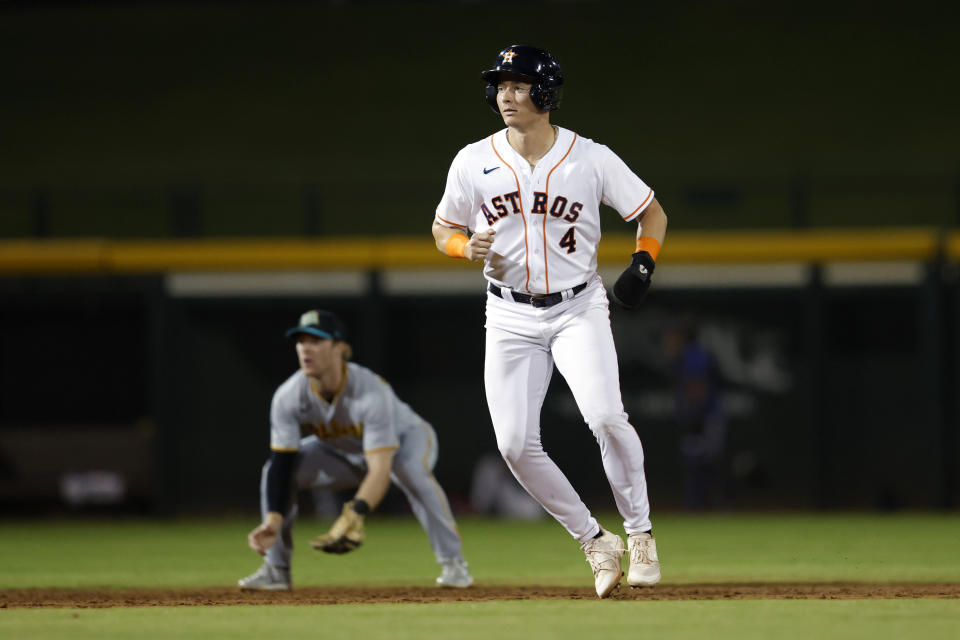 Zach Dezenzo。（MLB Photo by Chris Coduto/MLB Photos via Getty Images）