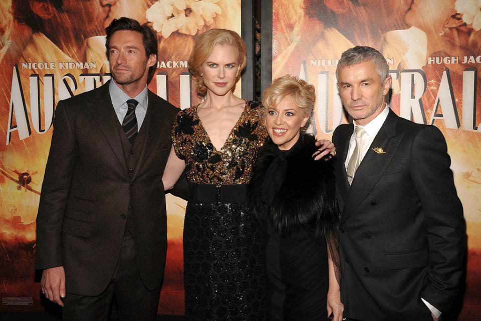 Australia NY Premiere 2008 Hugh Jackman Nicole Kidman Catherine Martin Baz Luhrmann