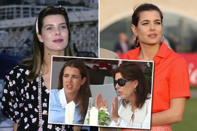 Hochwohl- und vor allem hübschgeboren ist Monacos Blaublut-Nachwuchs Charlotte Casiraghi. Was sie mit ihrer Mutter, Prinzessin Caroline von Hannover gemein hat? Profil, Lippen und verträumter Blick. Um nur einiges zu nennen. (Bilder: Getty Images)