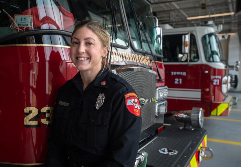 Southborough fire Lt. Brittaney Doane