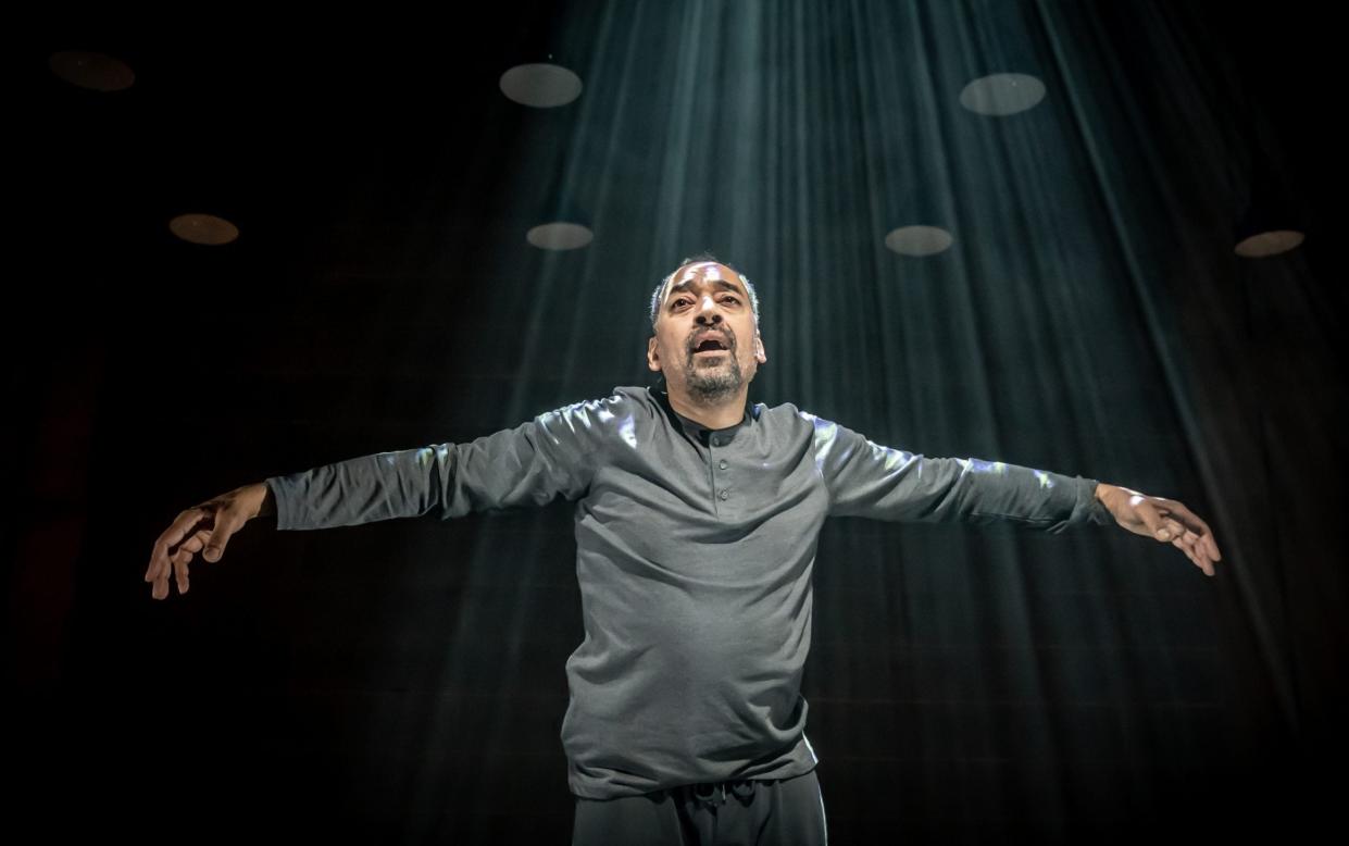 Anthony Ofoegbu plays Fidel in Conundrum at the Young Vic - Marc Brenner