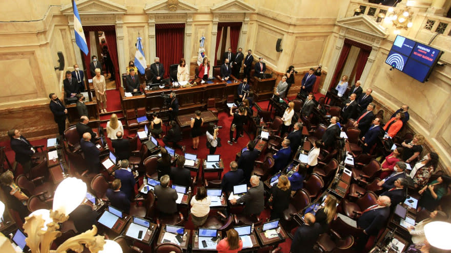 El Senado debate el alivio fiscal.