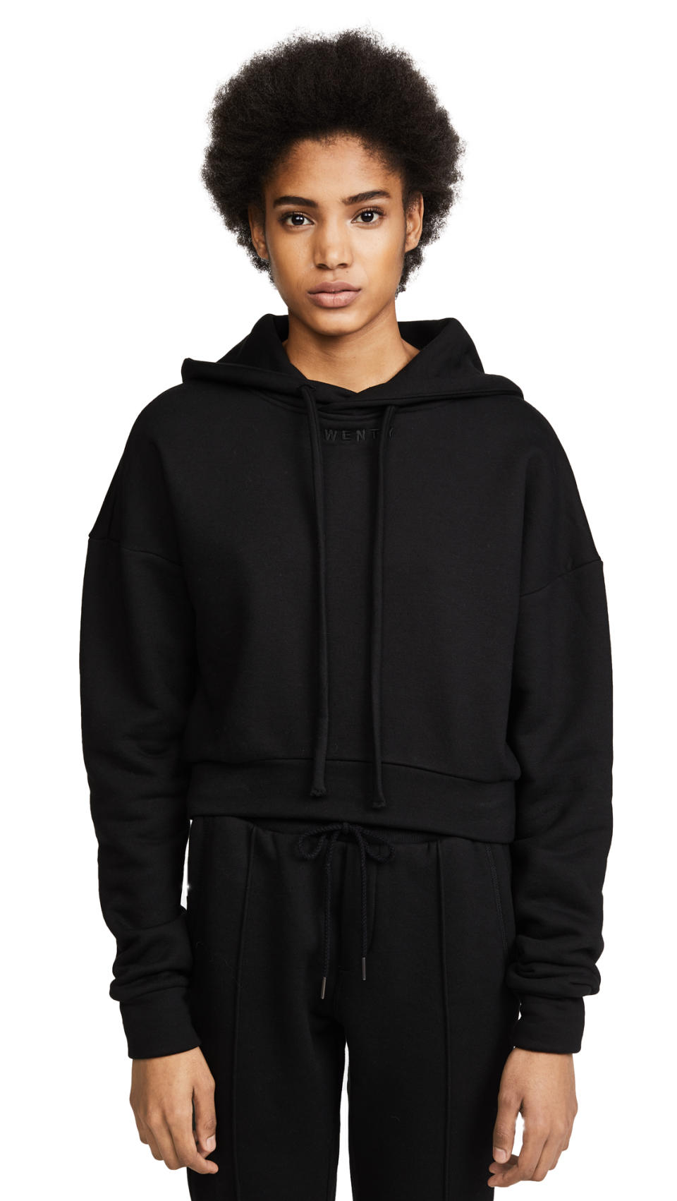 <p>Cropped Hoodie, <a rel="nofollow noopener" href="https://www.shopbop.com/cropped-hoodie-twenty-tees/vp/v=1/1504747409.htm?fm=search-viewall-shopbysize&os=false" target="_blank" data-ylk="slk:$185;elm:context_link;itc:0;sec:content-canvas" class="link ">$185</a></p> <h4>Twenty x Shopbop</h4> <p> <strong>Related Articles</strong> <ul> <li><a rel="nofollow noopener" href="http://thezoereport.com/fashion/style-tips/box-of-style-ways-to-wear-cape-trend/?utm_source=yahoo&utm_medium=syndication" target="_blank" data-ylk="slk:The Key Styling Piece Your Wardrobe Needs;elm:context_link;itc:0;sec:content-canvas" class="link ">The Key Styling Piece Your Wardrobe Needs</a></li><li><a rel="nofollow noopener" href="http://thezoereport.com/living/relationships/5-things-ive-learned-almost-10-year-relationship/?utm_source=yahoo&utm_medium=syndication" target="_blank" data-ylk="slk:5 Things I’ve Learned From My (Almost) 10-Year Relationship;elm:context_link;itc:0;sec:content-canvas" class="link ">5 Things I’ve Learned From My (Almost) 10-Year Relationship</a></li><li><a rel="nofollow noopener" href="http://thezoereport.com/living/relationships/6-red-flags-youre-codependent/?utm_source=yahoo&utm_medium=syndication" target="_blank" data-ylk="slk:6 Red Flags That You're Codependent…And What To Do Next;elm:context_link;itc:0;sec:content-canvas" class="link ">6 Red Flags That You're Codependent…And What To Do Next</a></li> </ul> </p>
