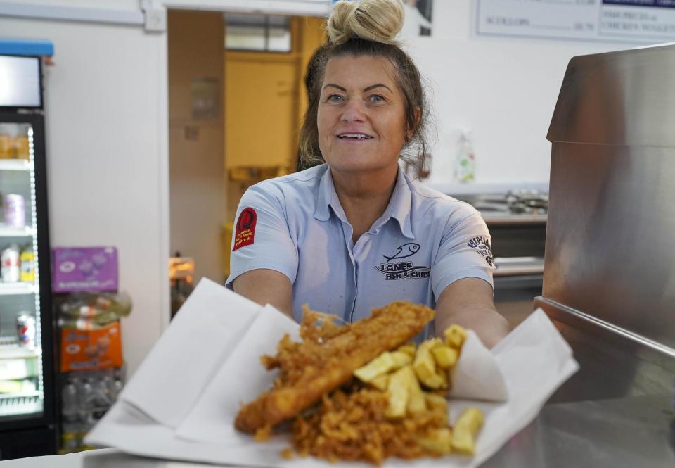 The popular fish and chip shop has returned to Pontefract after several years. (Photo: Scott Merrylees)