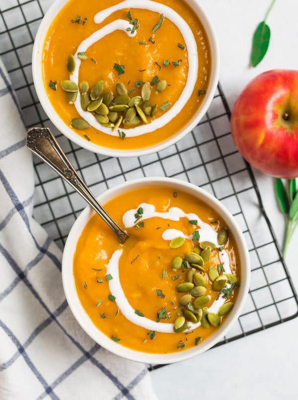 Crockpot Butternut Squash Soup