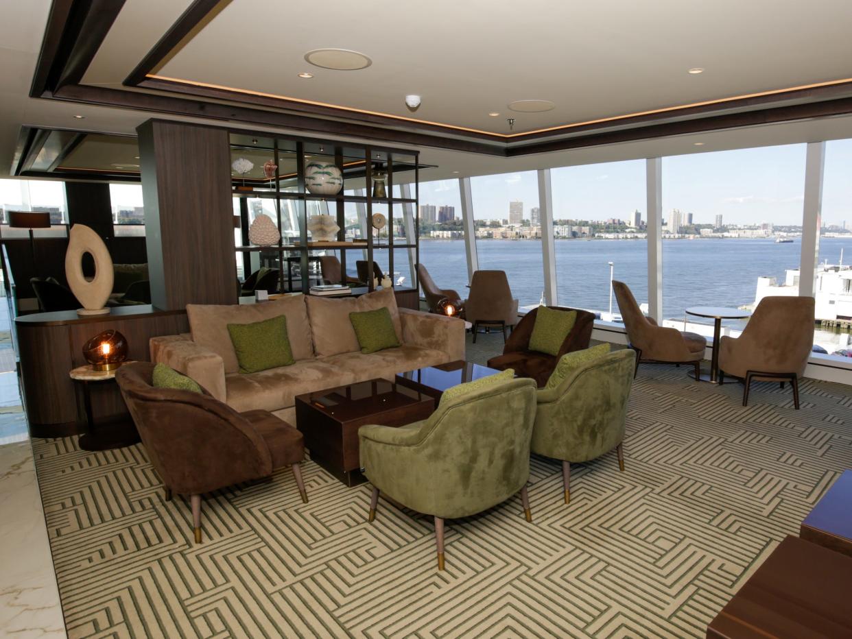 lounge in Explora Journeys' Explora I cruise ship
