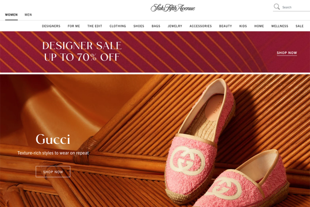 Saks Off 5th clothing site valued at $1 billion in spinoff from stores