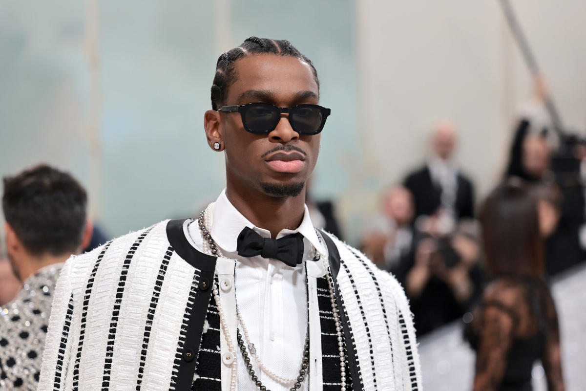 Shai Gilgeous-Alexander attends The 2021 Met Gala Celebrating In News  Photo - Getty Images