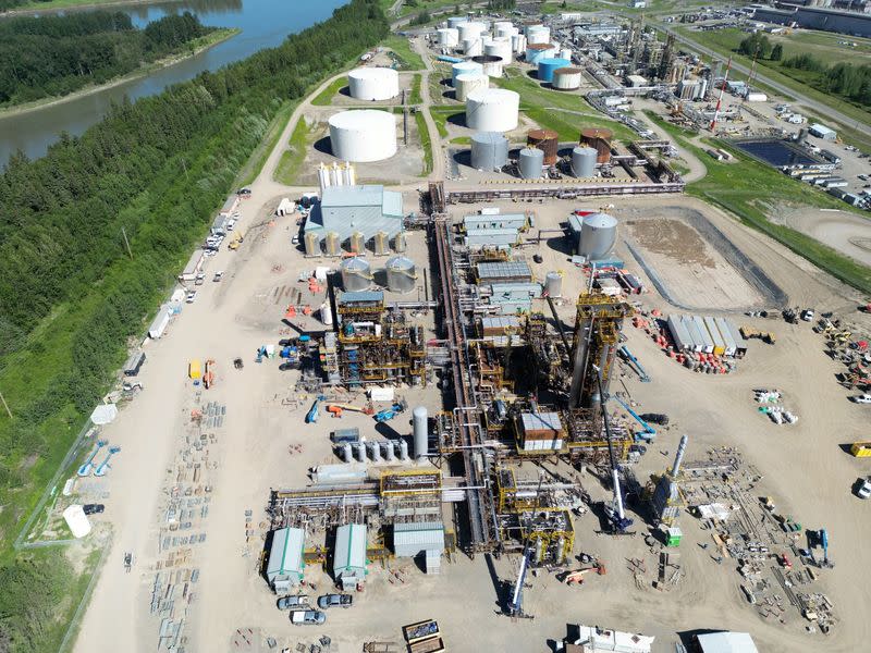 Tidewater Renewables' renewable diesel and renewable hydrogen complex at the refinery in Prince George