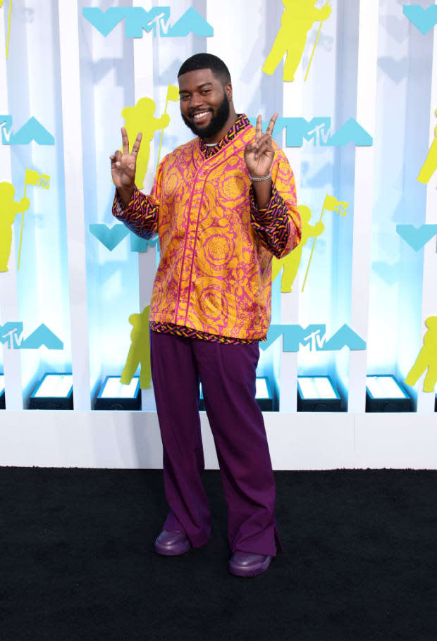 <p>Khalid</p><p>Photo by Dimitrios Kambouris/Getty Images for MTV/Paramount Global</p>