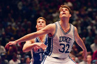 <p>Then: He was the player you loved to hate, the trash-talking, shot-making poster boy for what was, at the time, a program on the rise. He played in four Final Fours, winning two championships.<br>Now: Laettner had a respectable, if not spectacular NBA career, and is in the Hall of Fame on the strength of his dominance in college. His post-basketball career is less decorated; he’s been sued for real estate ventures that went sideways. </p>