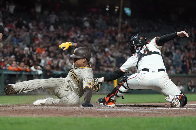 Logan Webb dominates as Giants, Padres shrug off distractions in  nail-biting win – KNBR