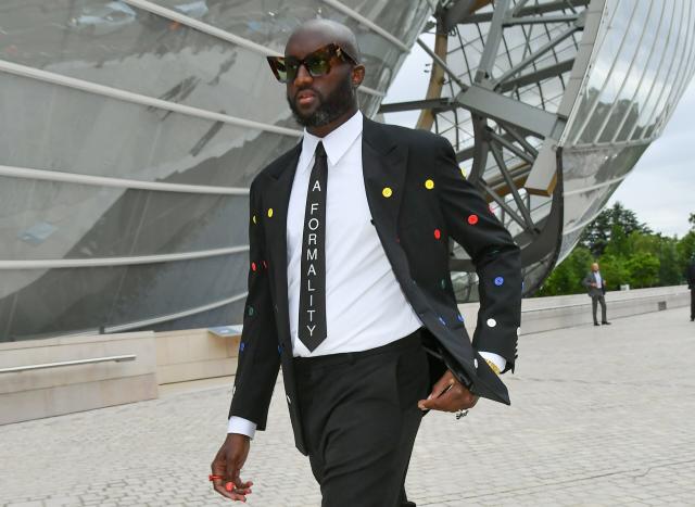 Louis Vuitton's Virgil Abloh makes suit and tie the stuff of