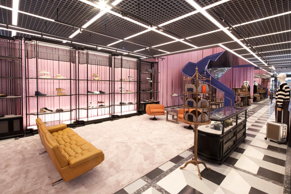 Inside Gucci’s new flagship in Manhattan’s Meatpacking District.