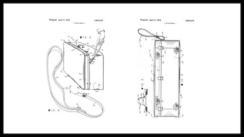 One of Bernard Sadow's patents - Credit: United States Patent Office