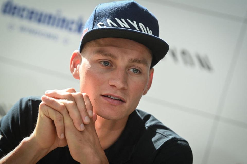 Van der Poel was arrested in Sydney  (BELGA MAG/AFP via Getty Images)