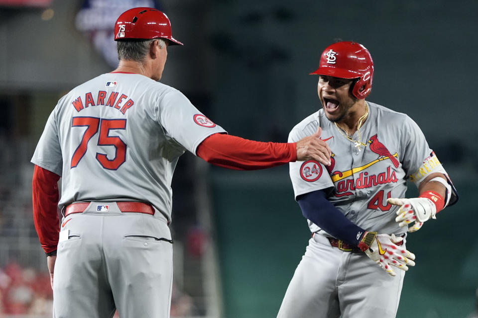 Contreras hits tying homer in 9th, Cardinals complete rally in 11th