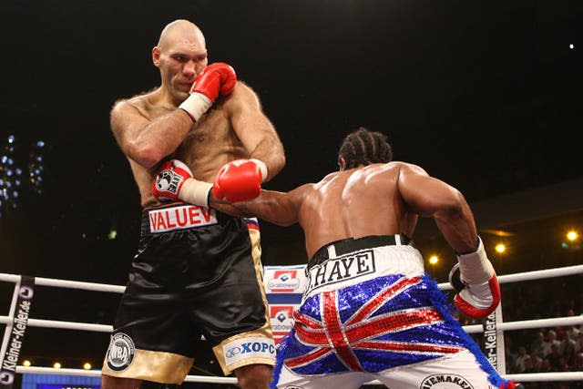 Boxing – WBA World Heavyweight Title – Nikolai Valuev v David Haye – Nuremberg Arena