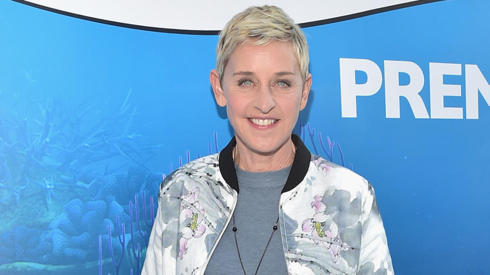 Ellen DeGeneres at Finding Dory premiere