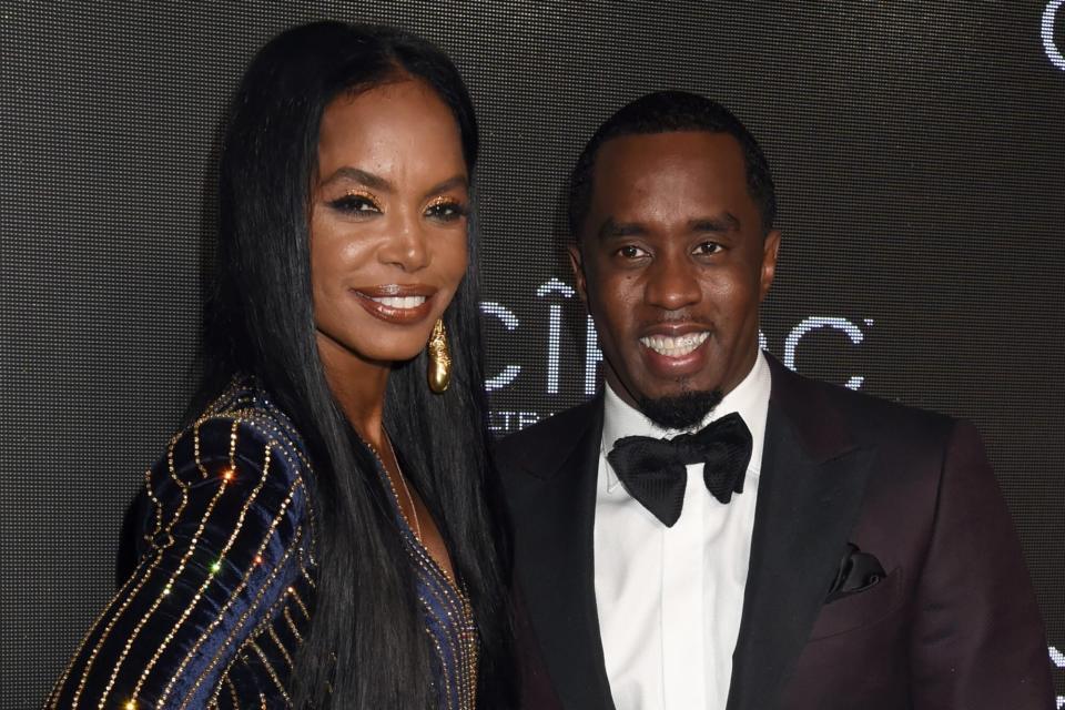 Diddy and Kim Porter