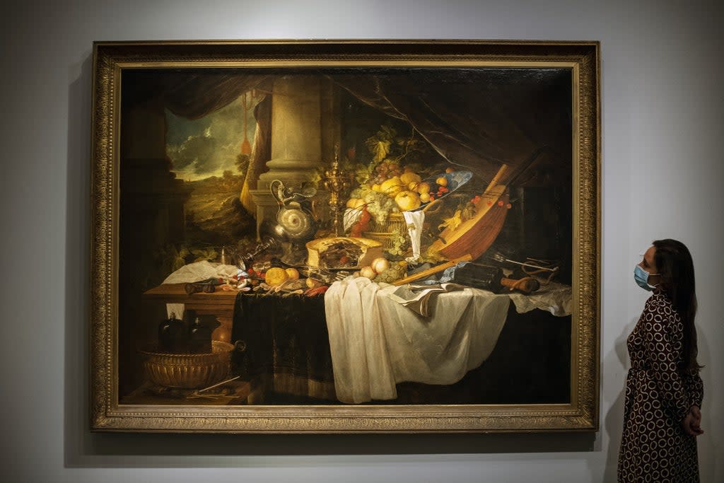 A Banquet Still Life by Jan Davidsz De Heem (Victoria Jones/PA) (PA Archive)