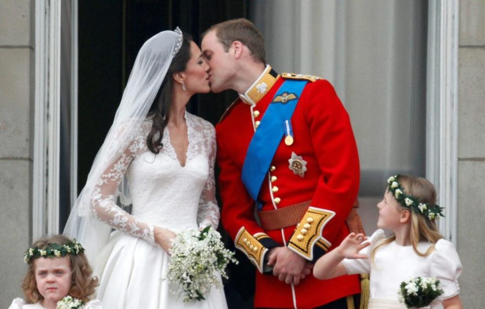 The Prince and Princess of Wales tied the knot in a lavish ceremony at Westminster Abbey on April 29, 2011. REUTERS