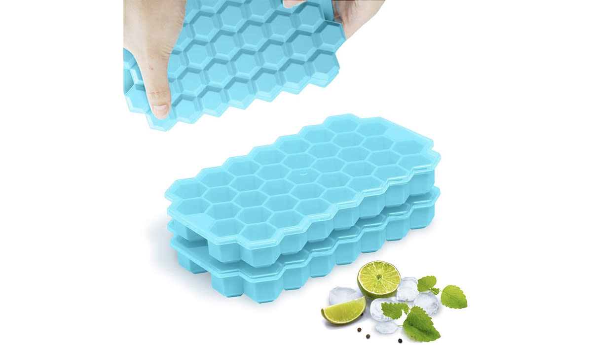 hexagonal ice cube trays